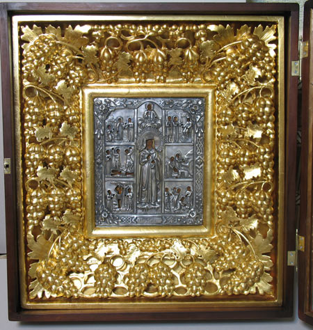 Икона-святой-великомученицы-Варвары-отрест