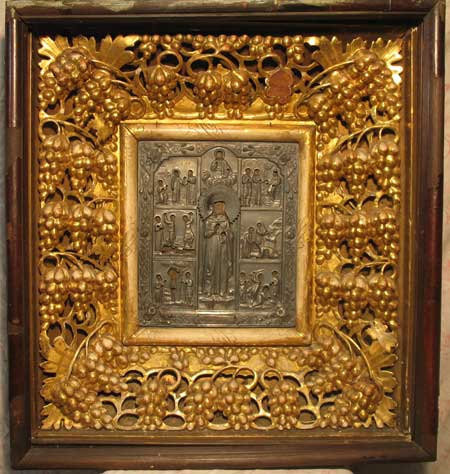 Икона-святой-великомученицы-Варвары до реставрации